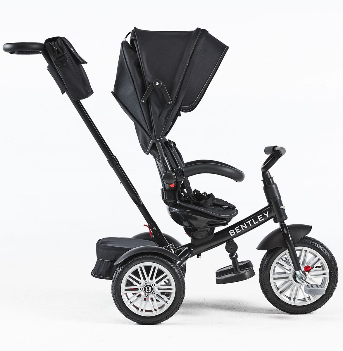 Bentley 6-in-1 Baby Stroller / Kids Trike - Onyx Black - BN1O