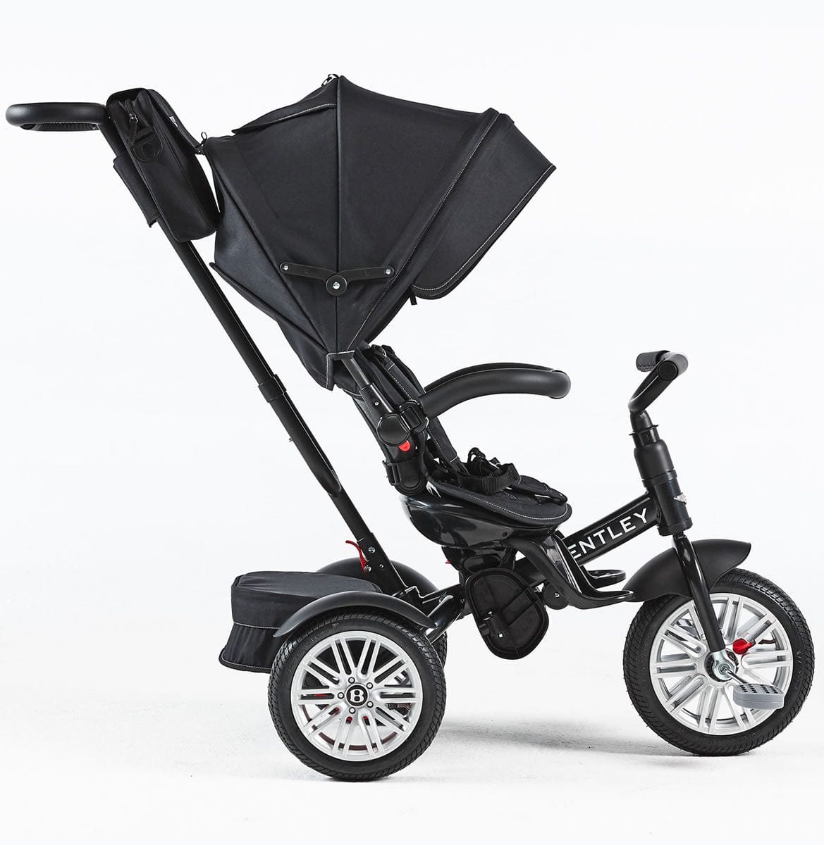 Bentley 6-in-1 Baby Stroller / Kids Trike (Onyx Black)