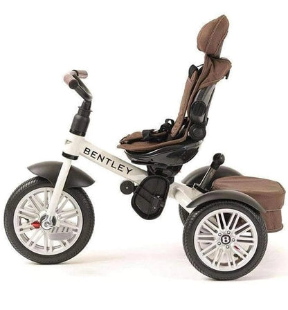 Bentley 6-in-1 Baby Stroller / Kids Trike - Satin White - BN1W