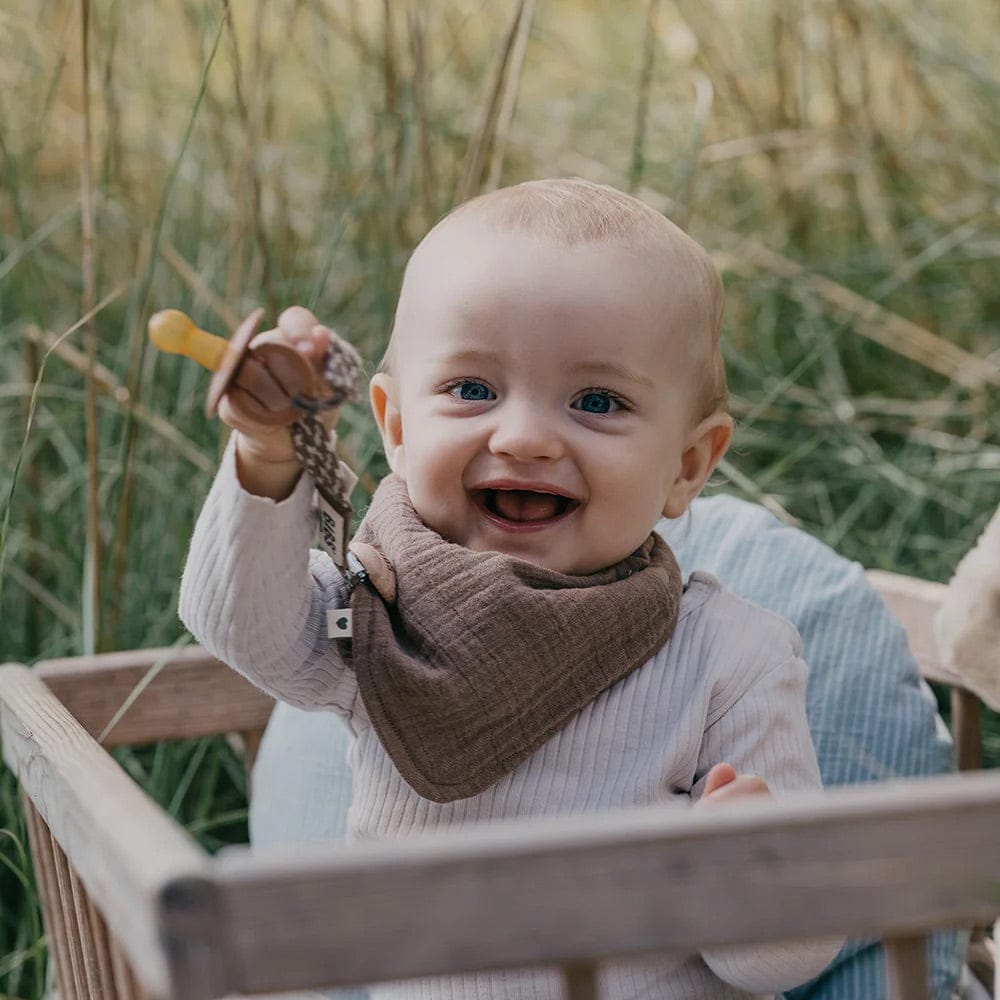 BIBS Bandana Bib - Dark Oak - 9404243