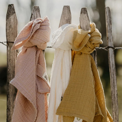 BIBS Muslin Swaddle - Ivory - 9402216