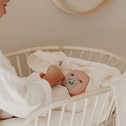 BIBS Muslin Swaddle - Ivory - 9402216