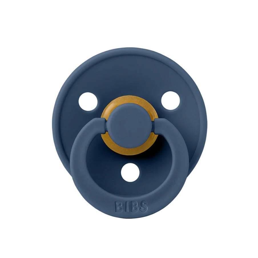 BIBS Original Colour Pacifier, 2 Pack - Ivory/Ivory - Size 2 (6+ m) - 120366