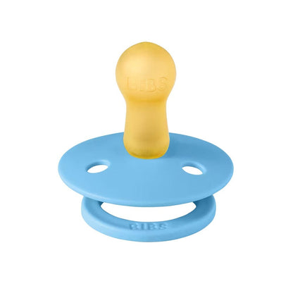 BIBS Original Colour Pacifier, 2 Pack - Mushroom/Breeze - Size 1 (0-6 m) - 110462