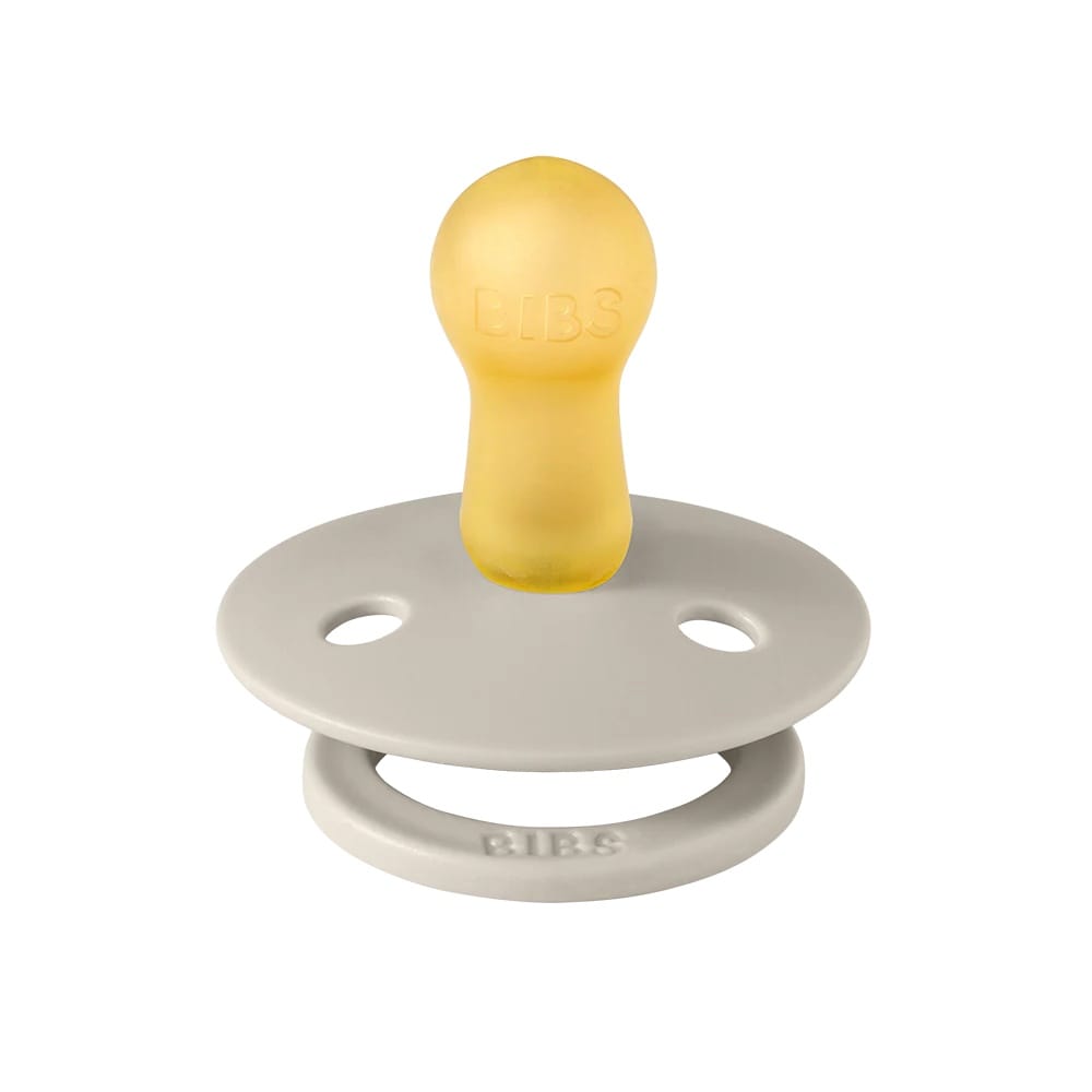 BIBS Studio Colour Pacifier, 2 Pack - Block Sand Mix - Size 1 (0+ m)