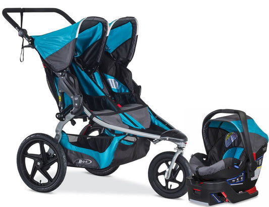 BOB 2017 / 2018 Revolution FLEX 2.0 Duallie Travel System - Lagoon