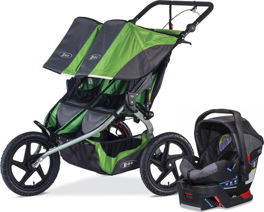 BOB 2017 / 2018 Sport Utility Duallie Travel System - Meadow / Black