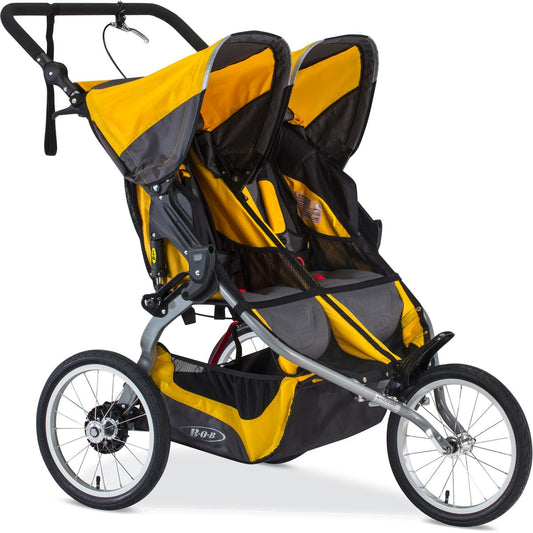 BOB 2017 / 2018 Ironman Duallie Double Jogging Stroller - Yellow