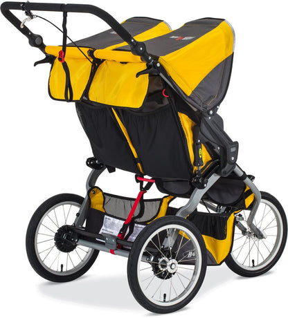 BOB 2017 / 2018 Ironman Duallie Double Jogging Stroller - Yellow
