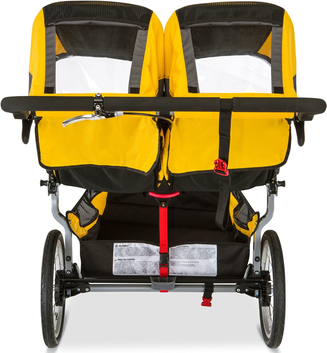 BOB 2017 / 2018 Ironman Duallie Double Jogging Stroller - Yellow