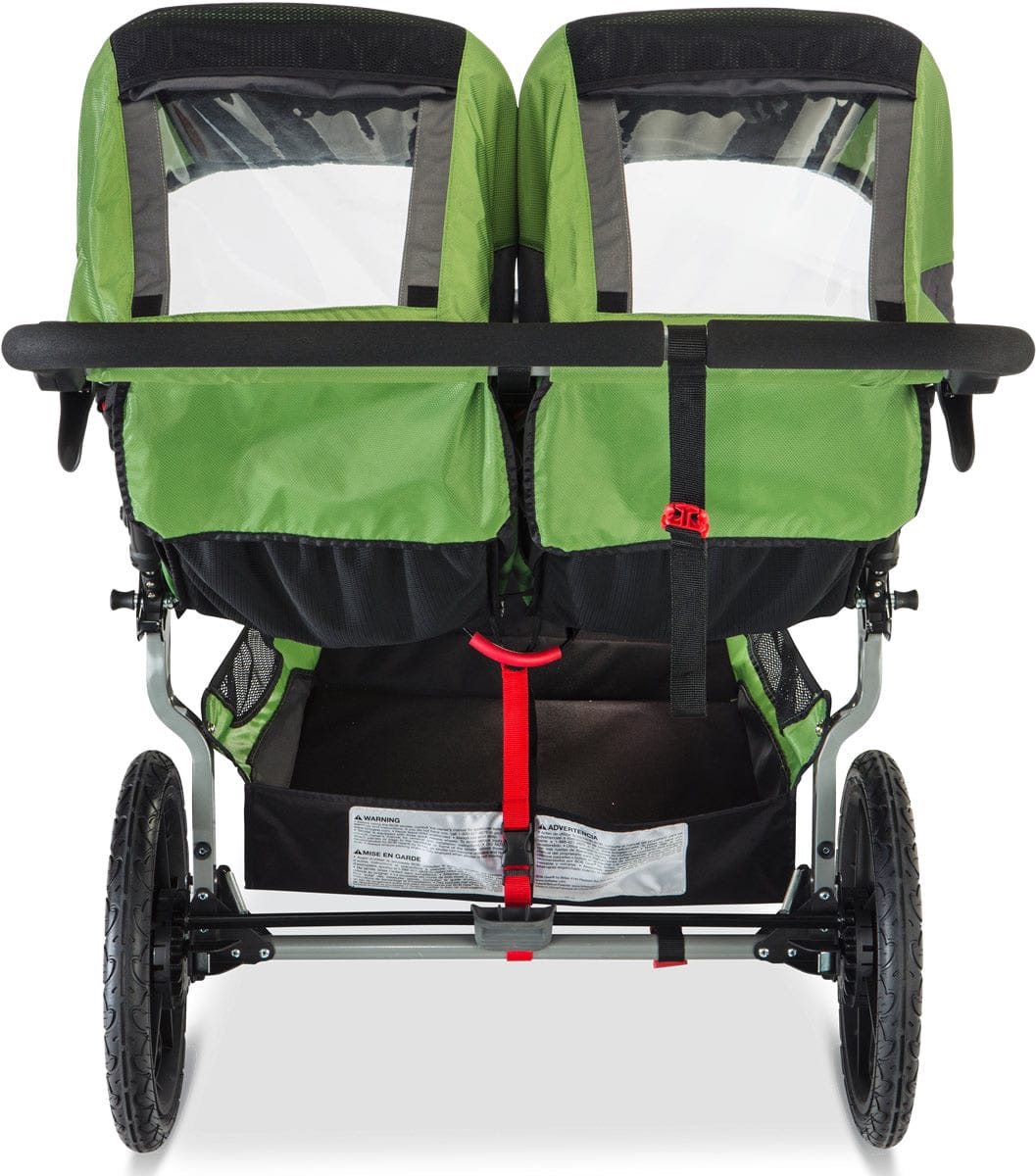 BOB 2017 / 2018 Revolution 2.0 Flex Duallie Double Jogging Stroller - Meadow