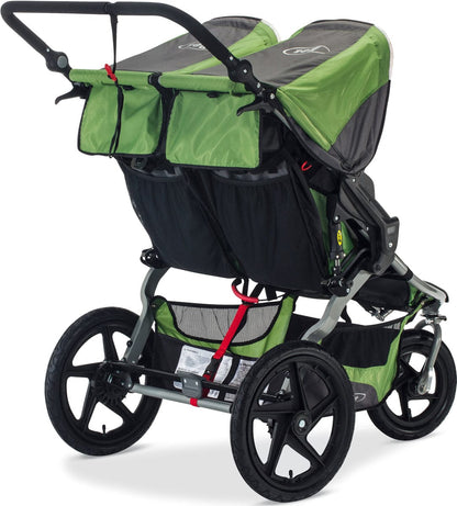 BOB 2017 / 2018 Revolution 2.0 Flex Duallie Double Jogging Stroller - Meadow
