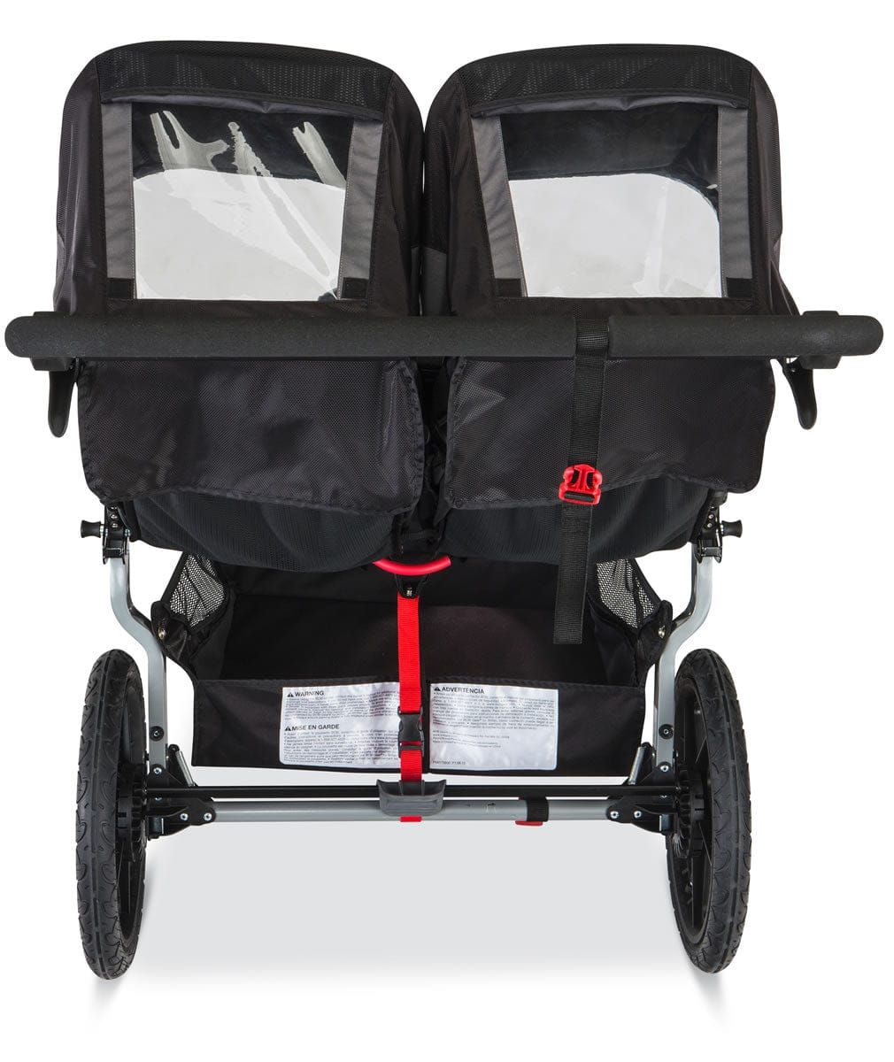 BOB 2017 / 2018 Revolution FLEX 2.0 Duallie Double Jogging Stroller - Black - U601856