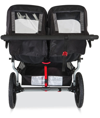 BOB 2017 / 2018 Revolution FLEX 2.0 Duallie Double Jogging Stroller - Black - U601856