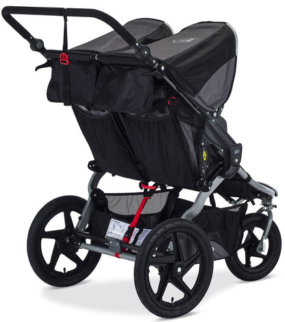 BOB 2017 / 2018 Revolution FLEX 2.0 Duallie Double Jogging Stroller - Black - U601856