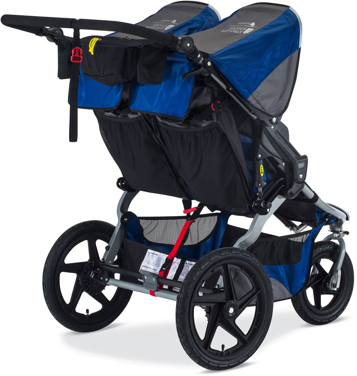 BOB 2017 / 2018 Stroller Strides Fitness Duallie Double Jogging Stroller - Blue - U671856