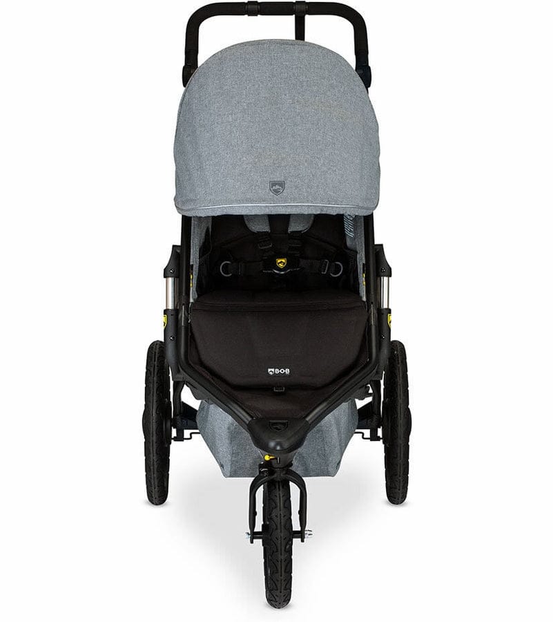 BOB Alterrain Jogging Stroller + Britax B-Safe Ultra Gen1 Infant Car Seat Travel System Bundle - Melange Gray/StayClean Gray - U921962-SCG-ICSA