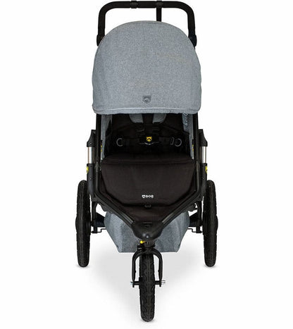 BOB Alterrain Jogging Stroller + Britax B-Safe Ultra Gen1 Infant Car Seat Travel System Bundle - Melange Gray/StayClean Gray - U921962-SCG-ICSA