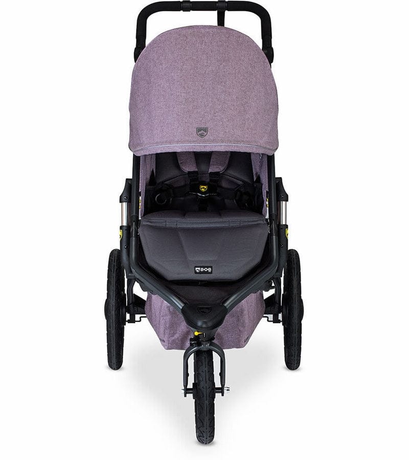 BOB Alterrain Jogging Stroller + Britax B-Safe Ultra Gen1 Infant Car Seat Travel System Bundle - Melange Lilac/StayClean Gray - U921964-SCG-ICSA