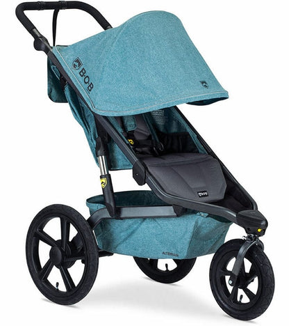BOB Alterrain Jogging Stroller + Britax B-Safe Ultra Gen1 Infant Car Seat Travel System Bundle - Melange Teal/StayClean Gray - U921963-SCG-ICSA