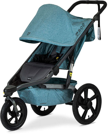 BOB Alterrain Jogging Stroller + Britax B-Safe Ultra Gen1 Infant Car Seat Travel System Bundle - Melange Teal/Midnight - U921963-MID-ICSA