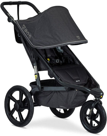BOB Alterrain Jogging Stroller - Melange Black - U921954
