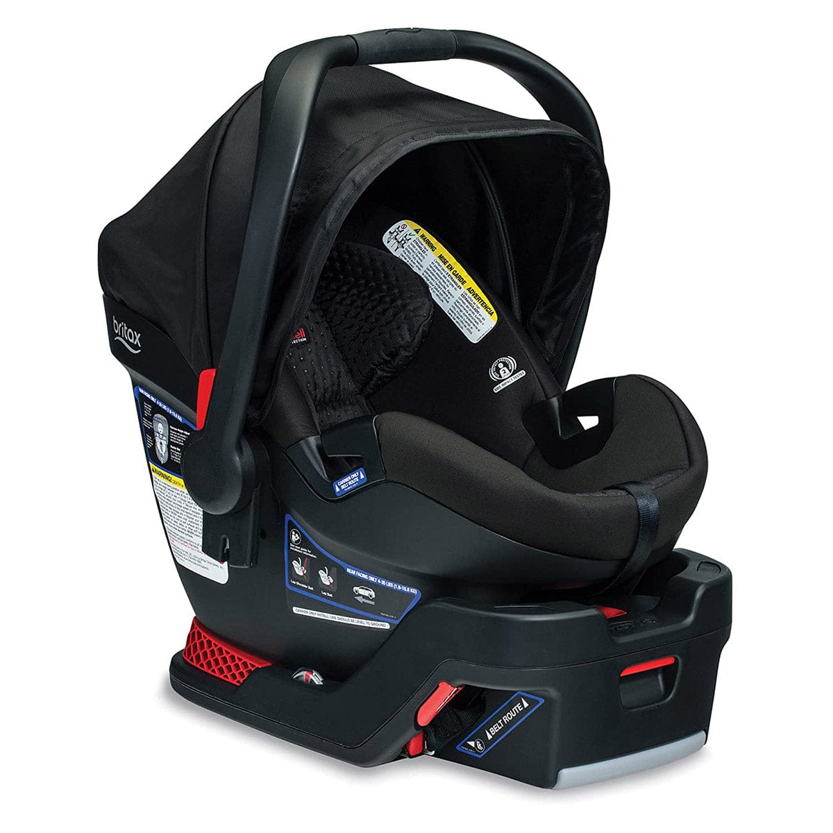BOB Alterrain Pro Single Jogging Stroller + Britax B-Safe Ultra Gen1 Infant Car Seat Travel System Bundle - Lunar/Midnight - U991915-MID-ICSA