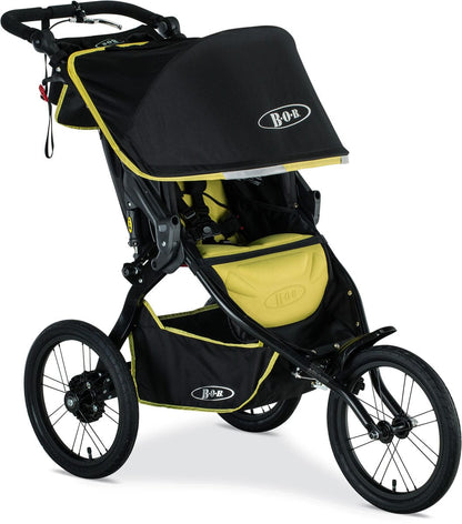 BOB Blaze Performance Fixed Wheel Single Jogging Stroller - Citron