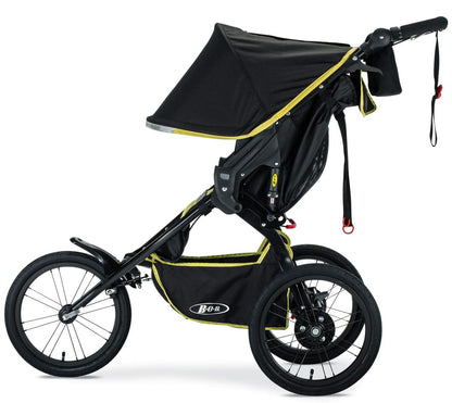 BOB Blaze Performance Fixed Wheel Single Jogging Stroller - Citron