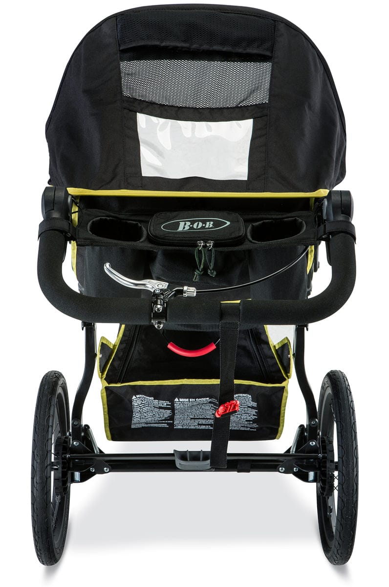 BOB Blaze Performance Fixed Wheel Single Jogging Stroller - Citron
