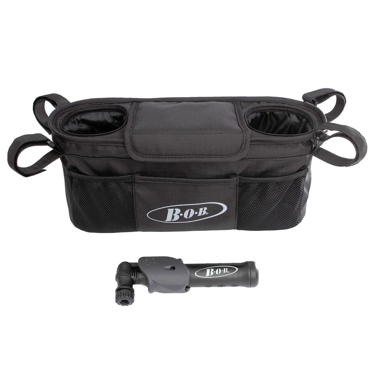 BOB Handlebar Console with Tire Pump