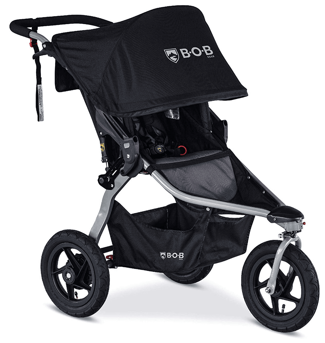 BOB Rambler Single Jogging Stroller - Black - U181927