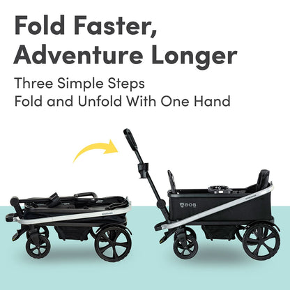 BOB Renegade (3 Seater) Stroller Wagon - Nightfall - U014200