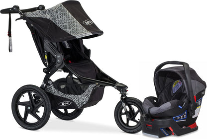BOB Revolution Flex 2017 Travel System - Lunar / Black - U611899-E1A784A