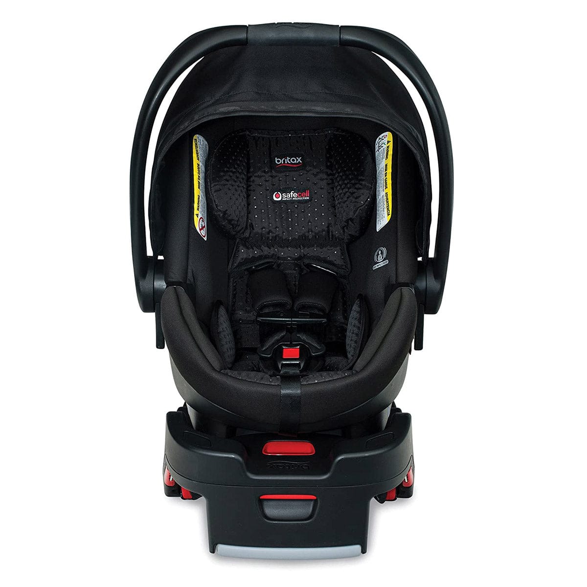 BOB Revolution Flex 3.0 Duallie Double Jogging Stroller + Britax Ultra Gen1 Infant Car Seat Travel System Bundle - Lunar Black/Midnight
