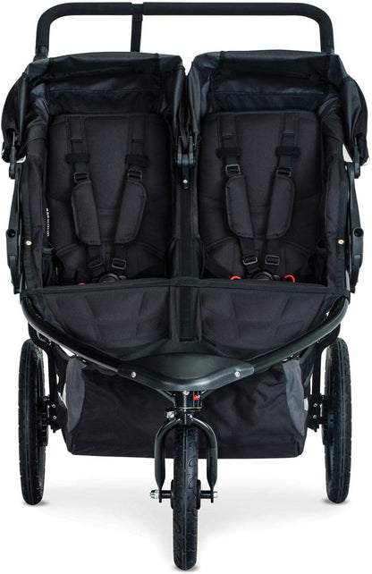 BOB Revolution Flex 3.0 Duallie Double Jogging Stroller - Graphite Black - U231947