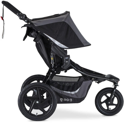 BOB Revolution Flex 3.0 Duallie Double Jogging Stroller - Graphite Black - U231947