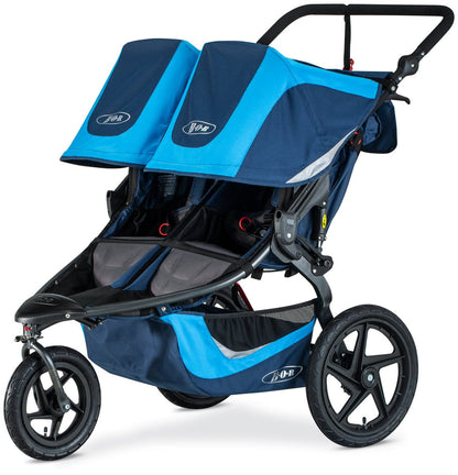 BOB 2019 Revolution Flex 3.0 Duallie Double Jogging Stroller - Glacier Blue