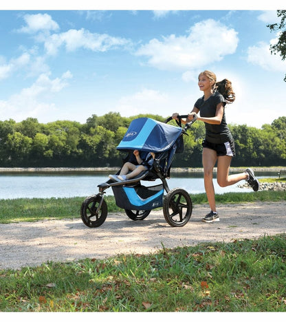 BOB Revolution Flex 3.0 Jogging Stroller Bundle - Glacier Blue