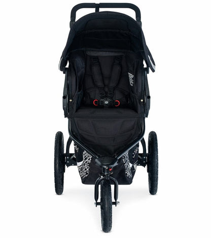 BOB Revolution Flex 3.0 Single Jogging Stroller Bundle - Lunar Black