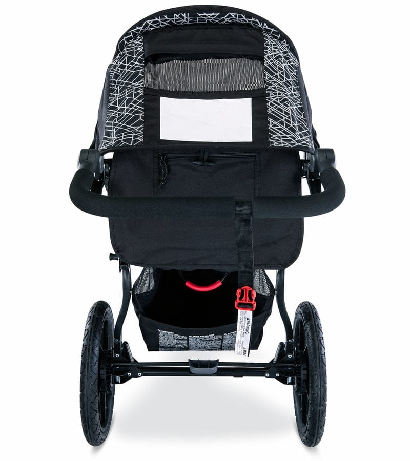 BOB Revolution Flex 3.0 Single Jogging Stroller Bundle - Lunar Black