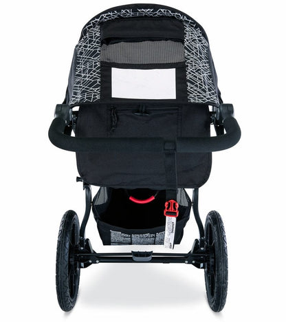 BOB Revolution Flex 3.0 Single Jogging Stroller Bundle - Lunar Black