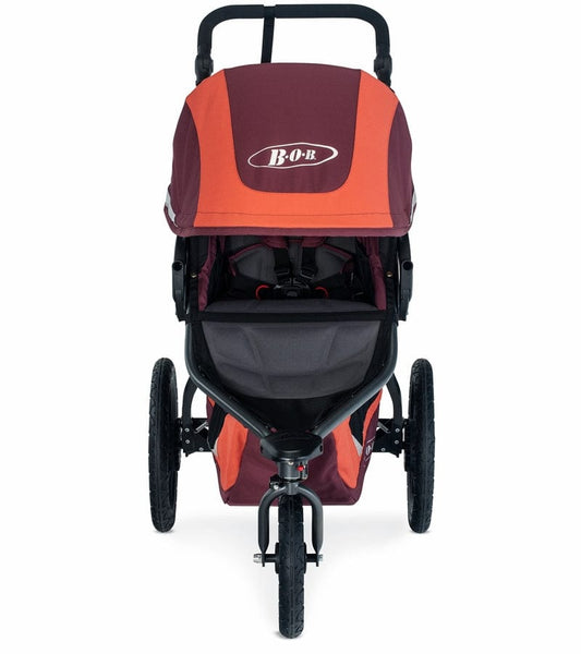 BOB Revolution Flex 3.0 Single Jogging Stroller Bundle - Sedona Orange