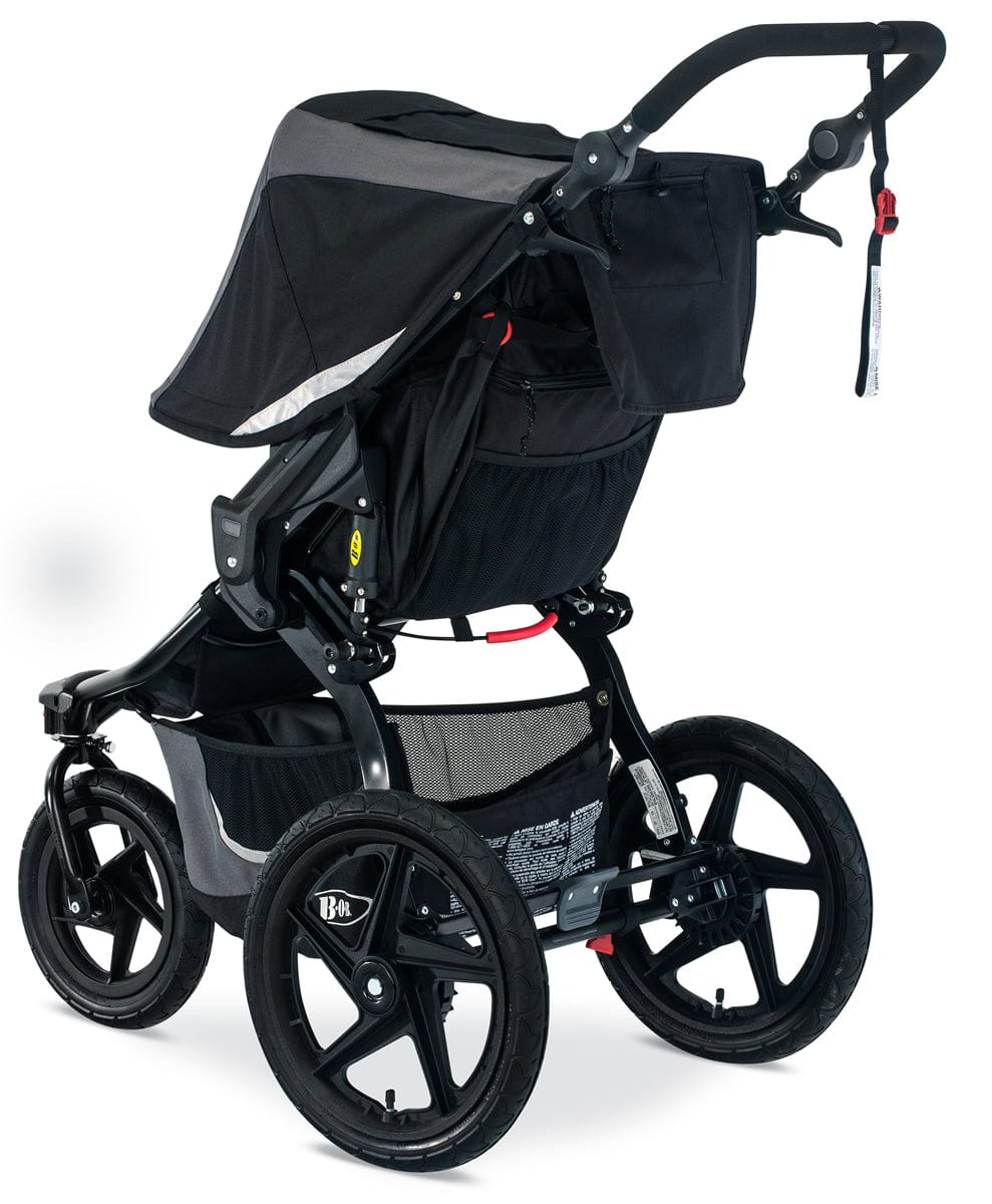BOB Revolution Flex 3.0 Single Jogging Stroller Bundle - Graphite