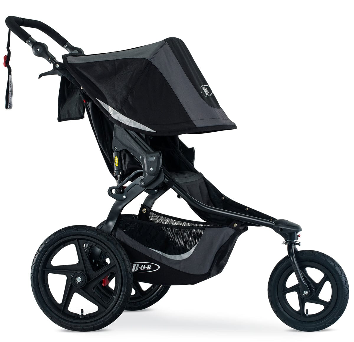 BOB Revolution Flex 3.0 Single Jogging Stroller Bundle - Graphite
