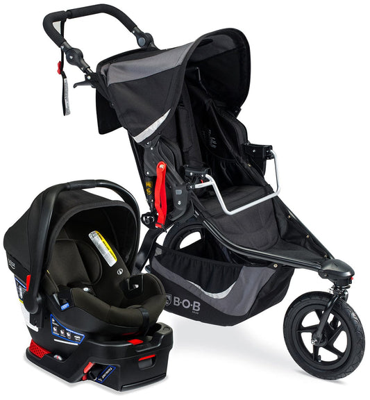 BOB Revolution Flex 3.0 Travel System with B-Safe Gen2 - Graphite Black