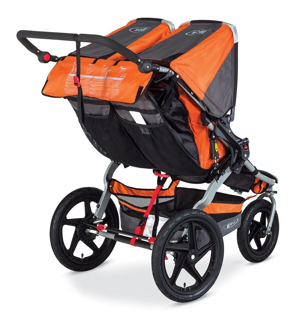 BOB Revolution FLEX Duallie Double Stroller - Orange - ST1372