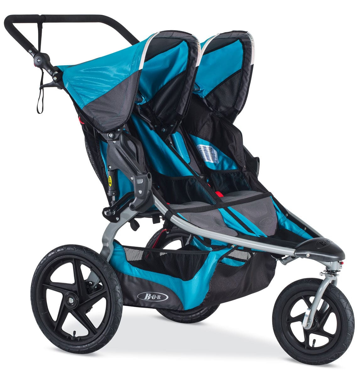 BOB 2017 / 2018 Revolution FLEX 2.0 Duallie Double Jogging Stroller - Lagoon - U601857