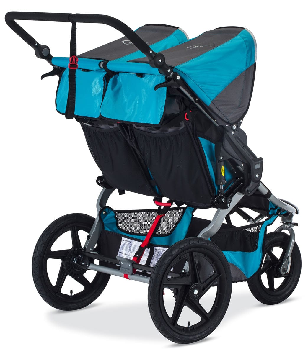 BOB 2017 / 2018 Revolution FLEX 2.0 Duallie Double Jogging Stroller - Lagoon - U601857