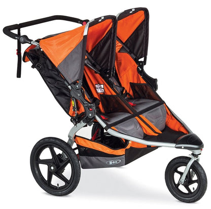 BOB Revolution FLEX Duallie Double Stroller - Orange